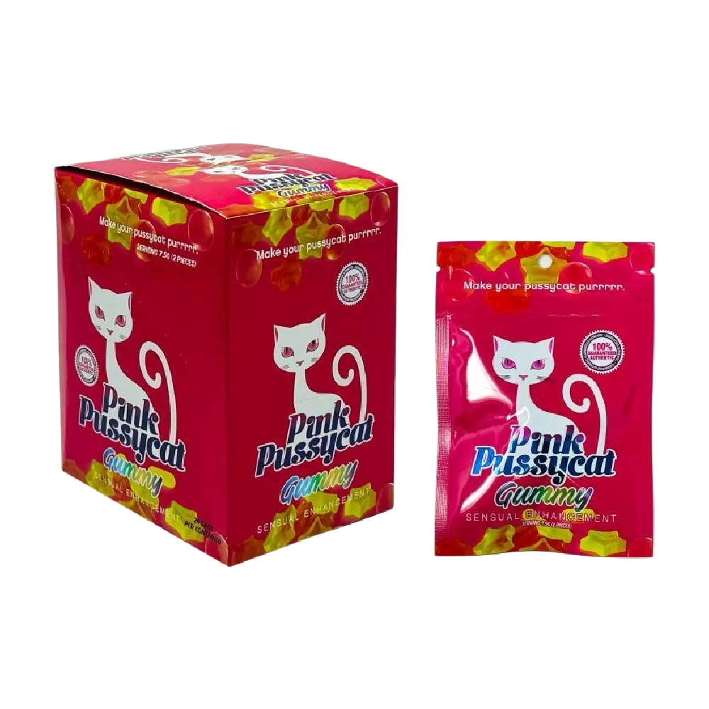 Pink Pussycat Gummy 24CT - 6153