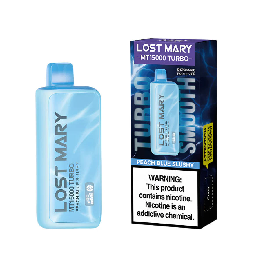 Lost Mary 15000 Turbo Peach Blue Slushy - 6244