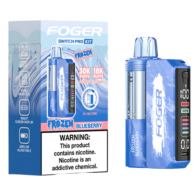 Foger Switch 30k 5% - Frozen Blueberry - 6287