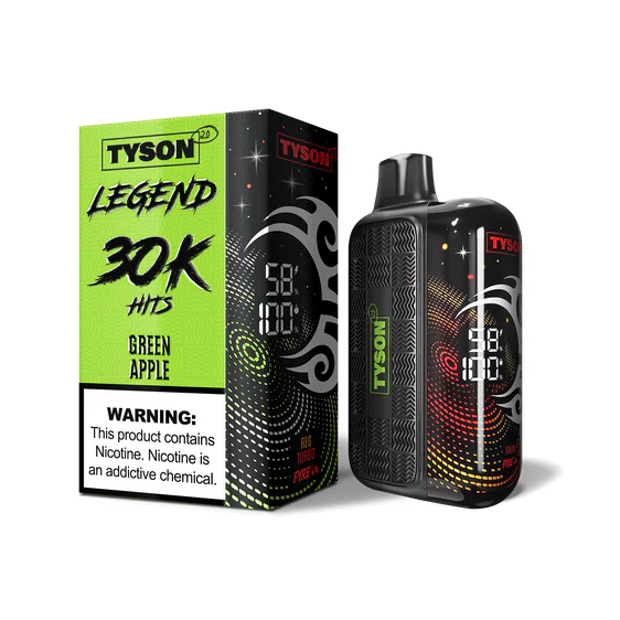 Tyson Legend 30k -Green apple - 6331