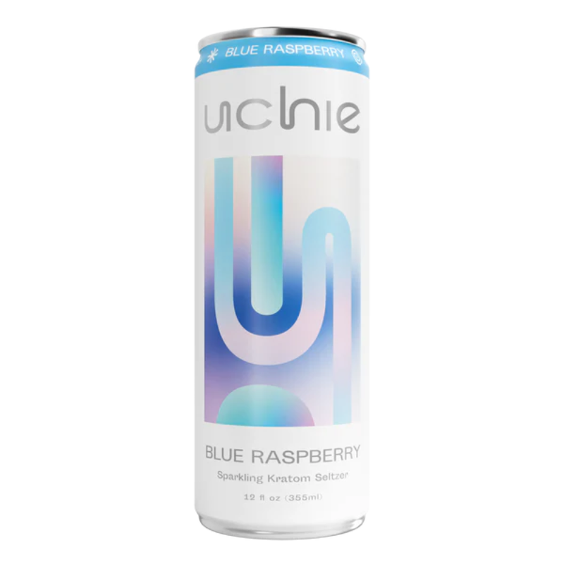 UCHIE KRATOM SELTZER 12PK - BLUE RASPBERRY - 6377