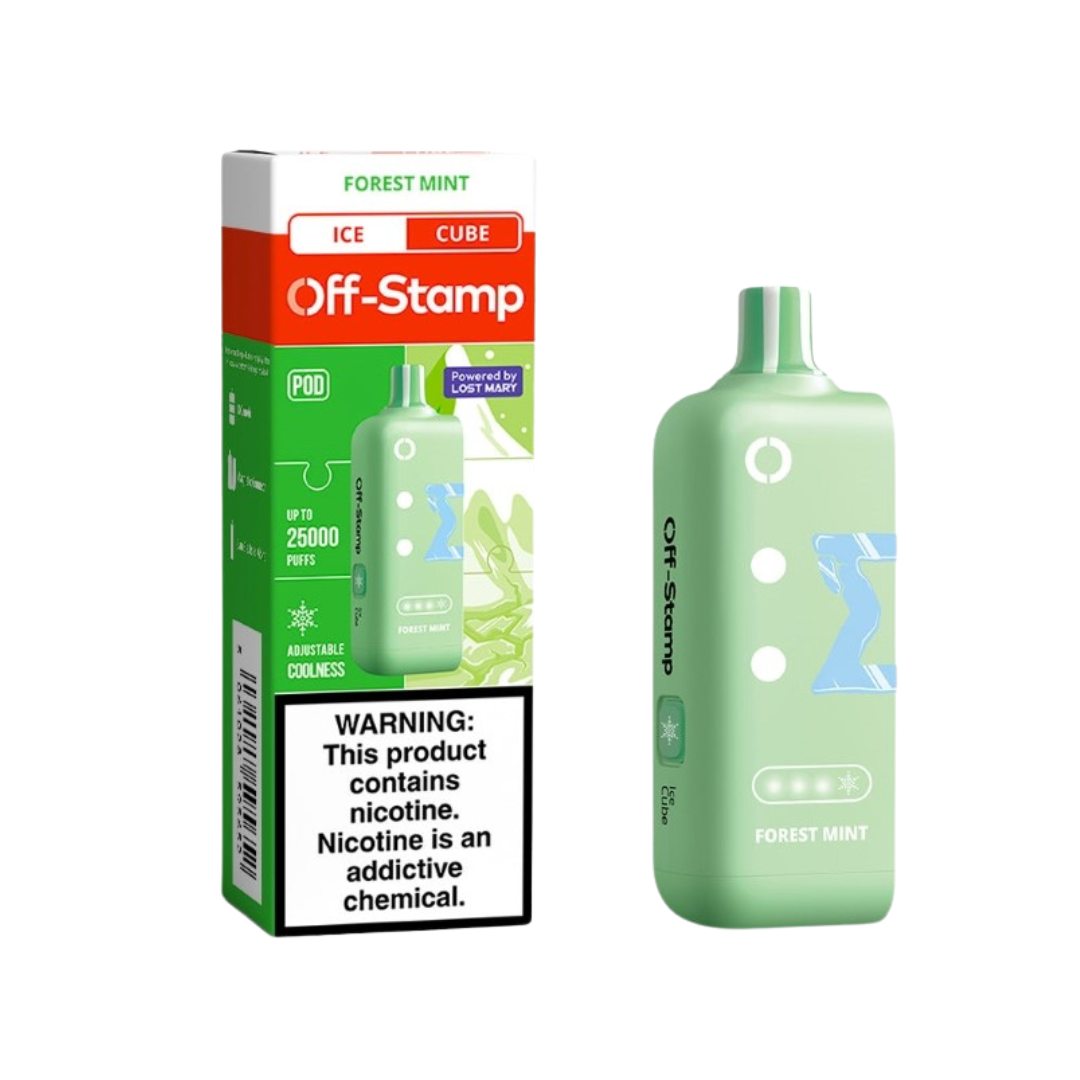 Off Stamp X Cube 25k Pod - Forest Mint - 6408
