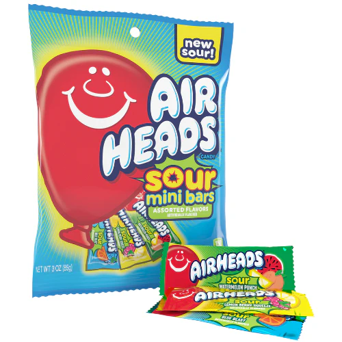 AIRHEADS SOUR MINI BARS - 6420