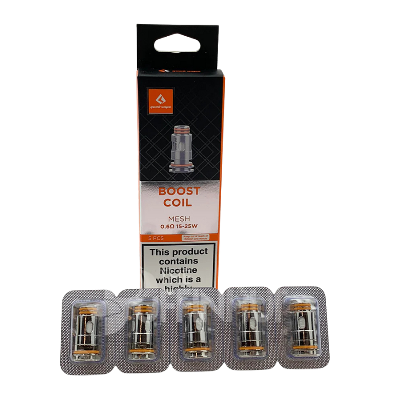 Geekvape Aegis Boost Coil 5PK - 0.6ohm Mesh - 6480