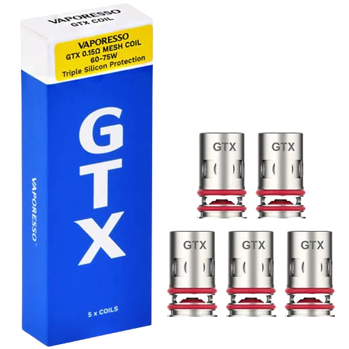 Vaporesso GTX Coils 5PK - Mesh 0.15ohm - 6483