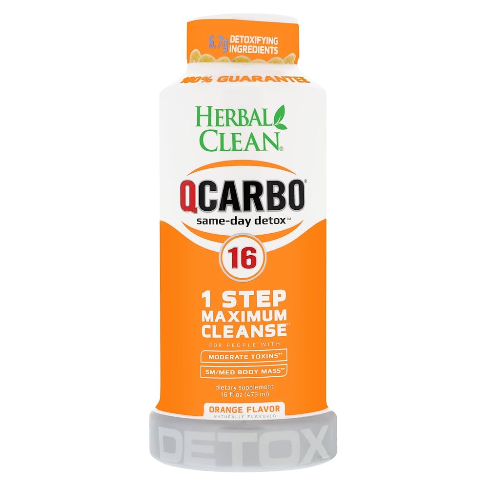 Detox Q Carbo Herbal Clean - Orange - 6486
