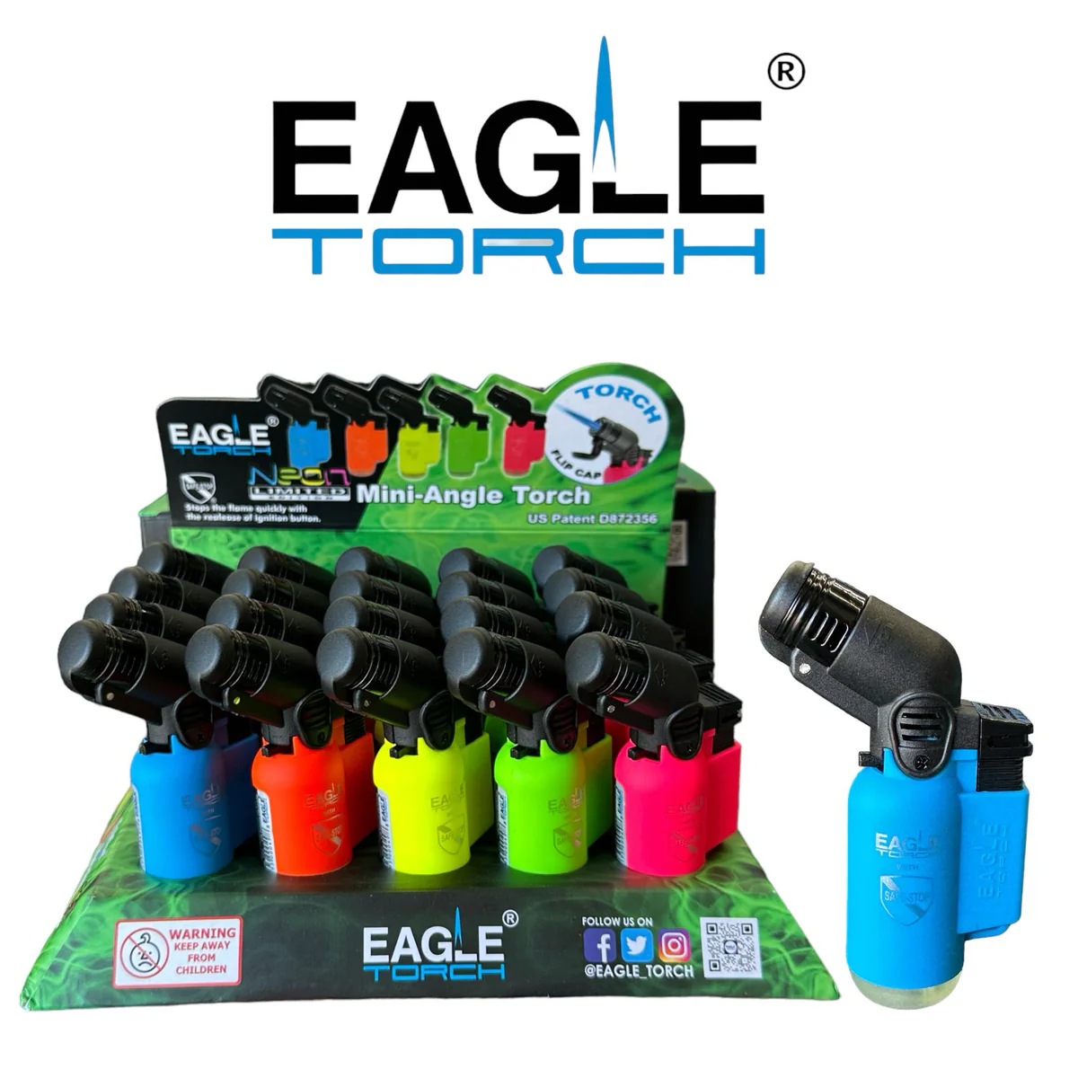 Eagle Torch Lighter PT116BN 20PCS - 6502