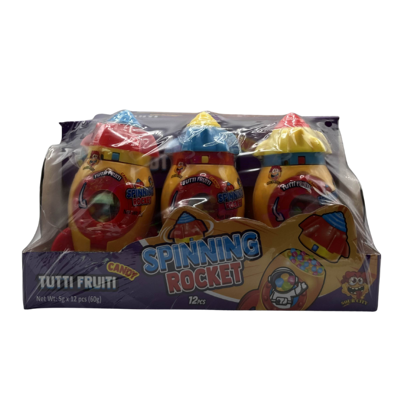 SOUR CITY SPINNING ROCKET 12CT - 6661