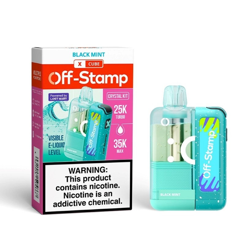Off Stamp X Cube 35k Kit - Black Mint - 6829
