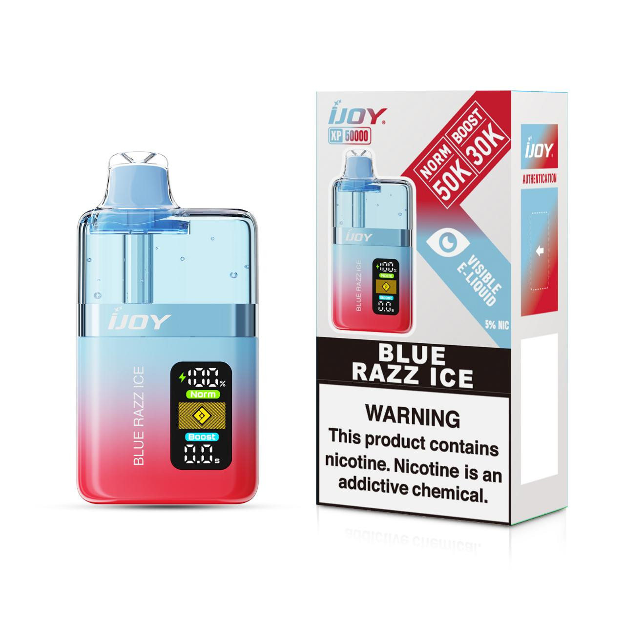 IJOY XP50000 - Blue Razz Ice - 6816