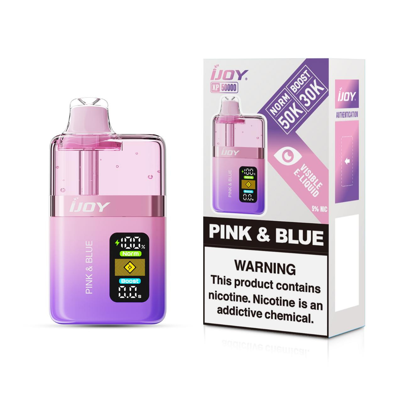 IJOY XP50000 - Pink & Blue - 6820