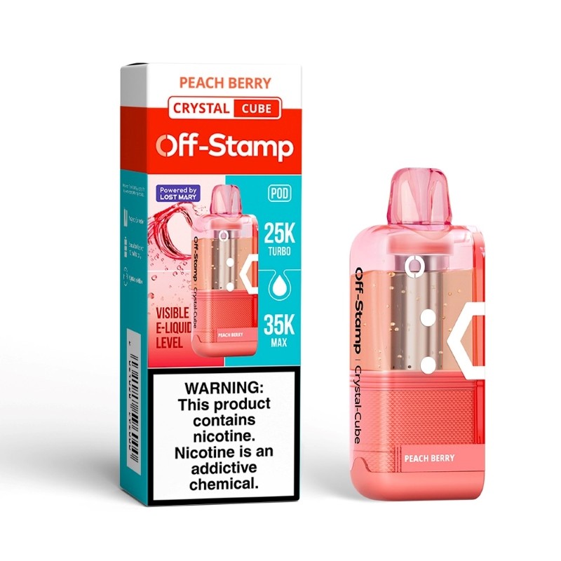Off Stamp X Cube 35k Pod - Peach Berry - 6835