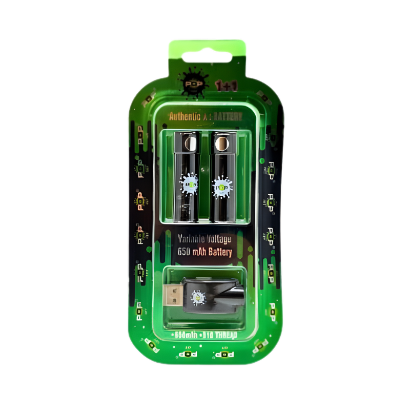 P.H. 1+1 DBL BATTERY 650MAH - BLACK - 6931