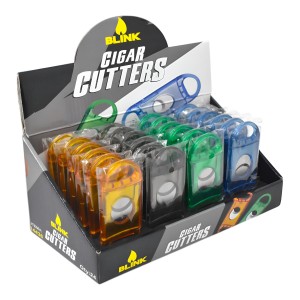 CIGAR CUTTER-ASST COLOR 12CT - 6968