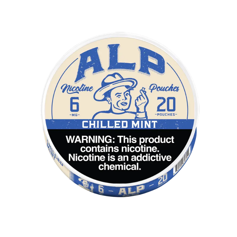 ALP POUCHES 6MG CHILLED MINT - 7004