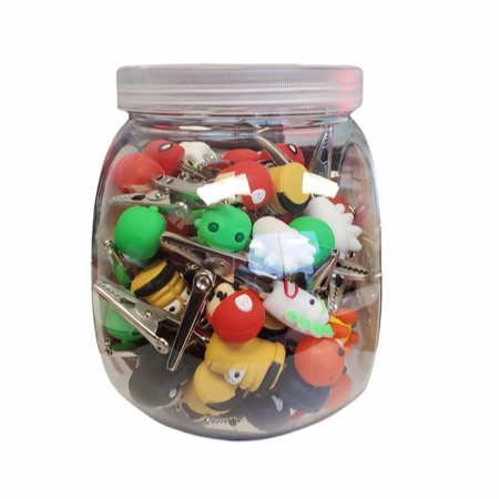 BUD CLIPS 25CT JAR - 7232