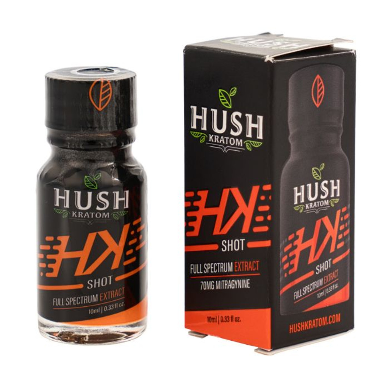 HUSH KRATOM HK SHOT 12CT BOX - 7223