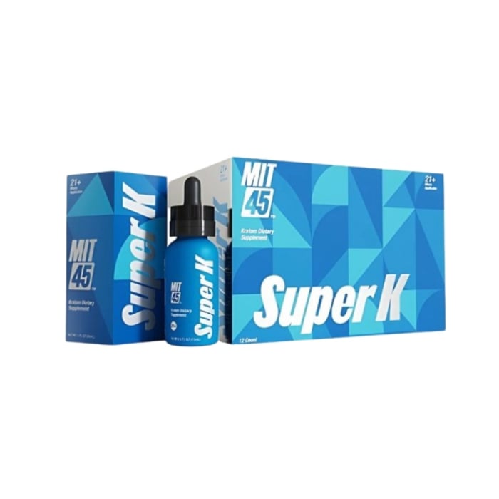 NEW MIT 45 BLUE SUPER K 12CT - 7253