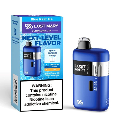 Lost Mary Ultrasonic 35K - Blue Razz Ice - 7276