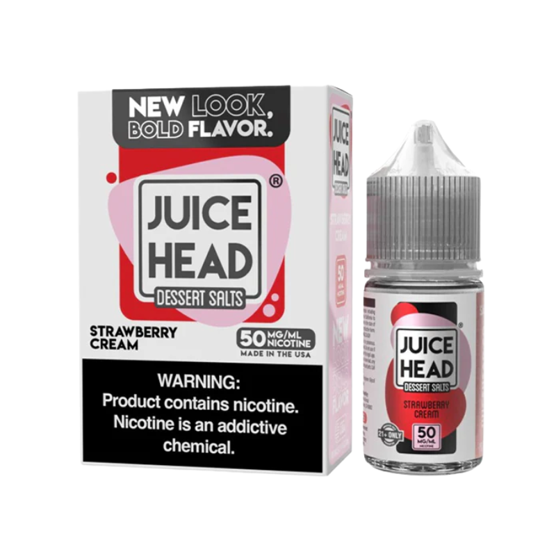 Juice Head Strawberry Cream 50mg - 7294