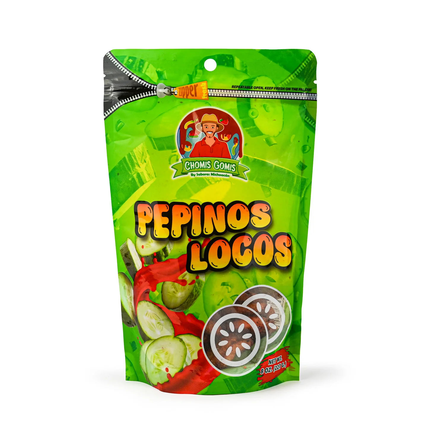 Chomis Gomis Candy - Pepinos Locos - 7304