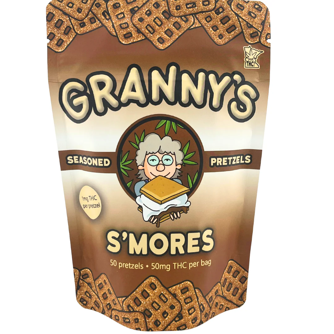 Granny's S'mores THC Seasoned Pretzels 50CT - 7353