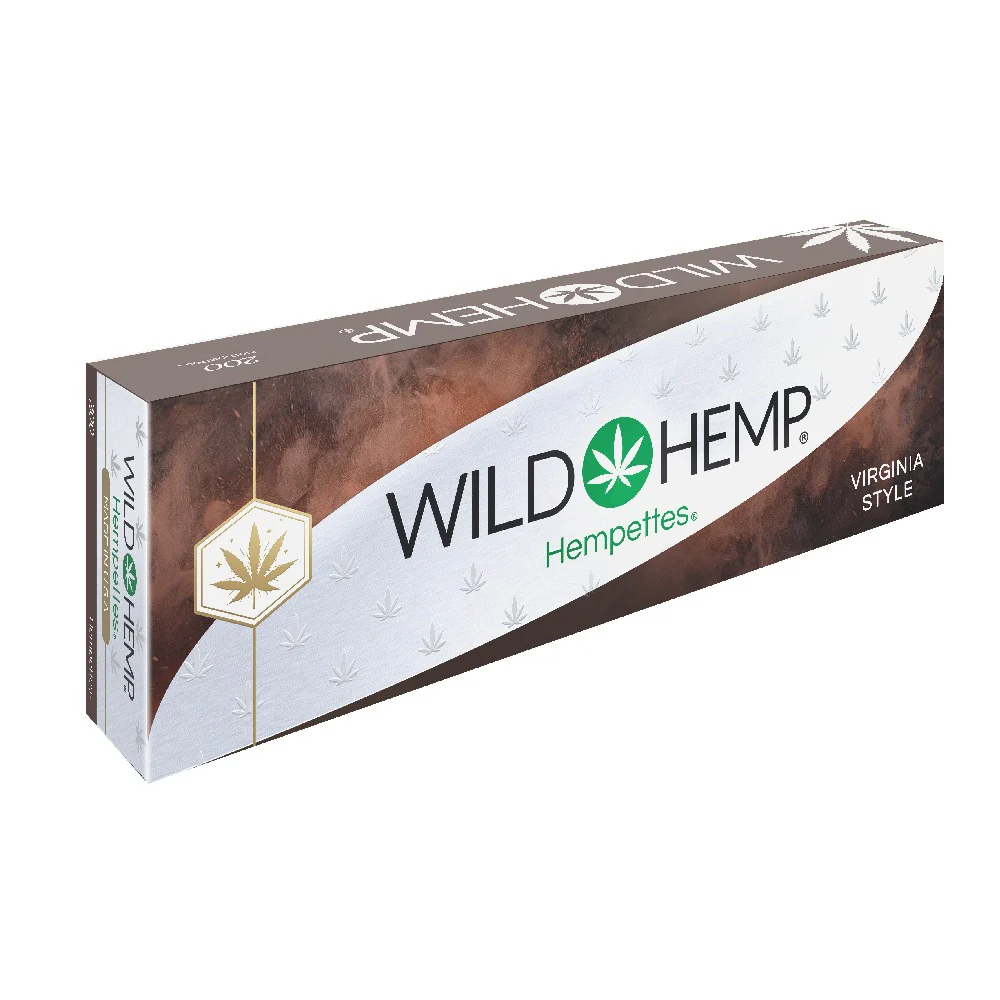Wild Hemp Virginia Style 0% THC Hemp-ettes 10/20PK - 7355