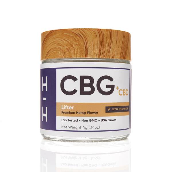 HHEMP CO CBD/CBG Premuim Help Flower Jar 4g - Lifter - 7366
