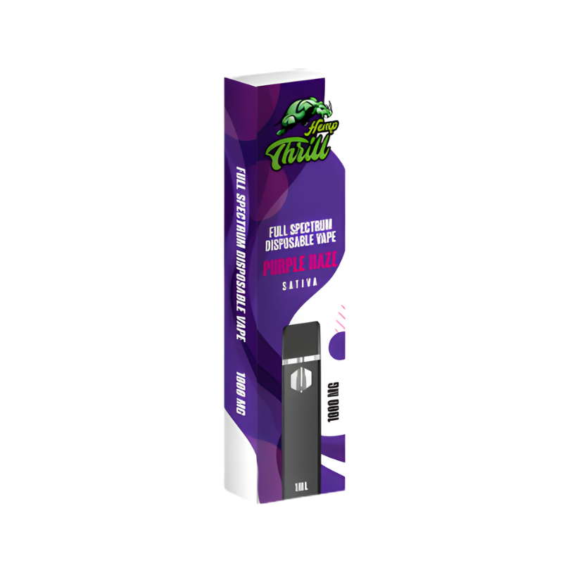 Hemp Thrill Full Spectrum CBD + Disposable - Purple Haze - 7378