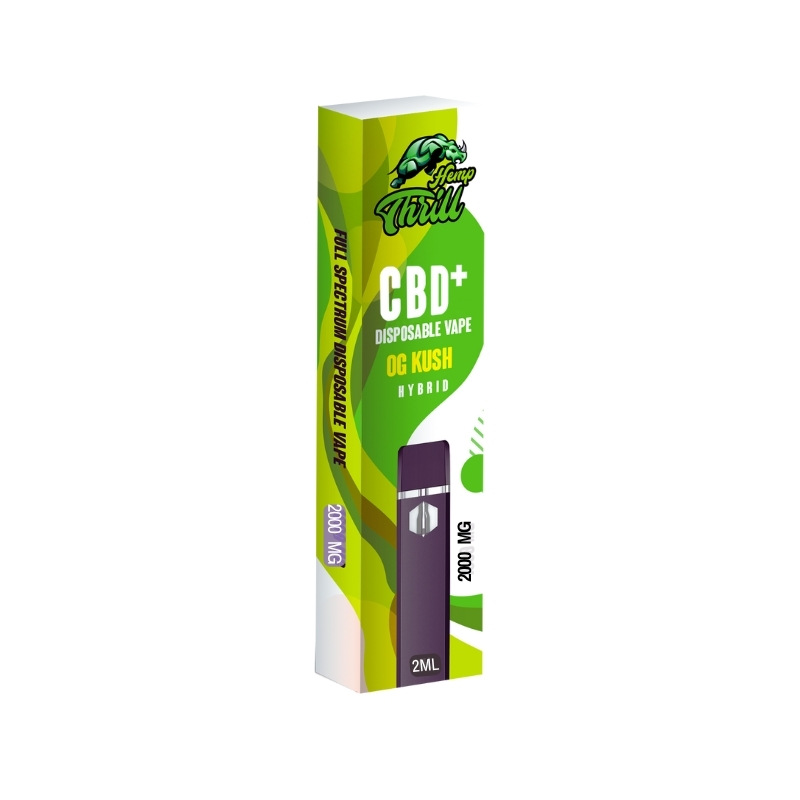 Hemp Thrill Full Spectrum CBD + Disposable - OG KUSH - 7408