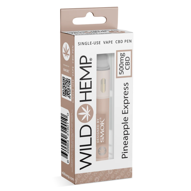 Wild Hemp CBD Disposable E-Cig 1000mg - Pineapple Express - 7412