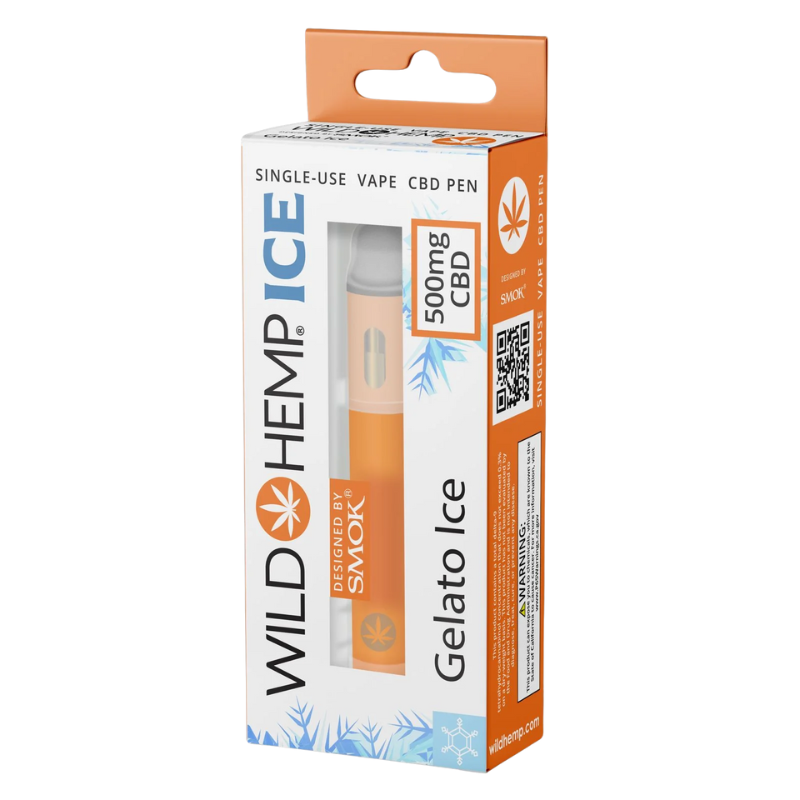 Wild Hemp CBD Disposable E-Cig 1000mg - Gelato - 7424