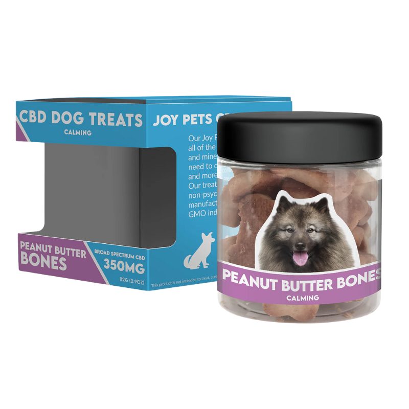 Joy Pet CBD Peanut Butter Dog Treats (Jar) 350mg - 7452