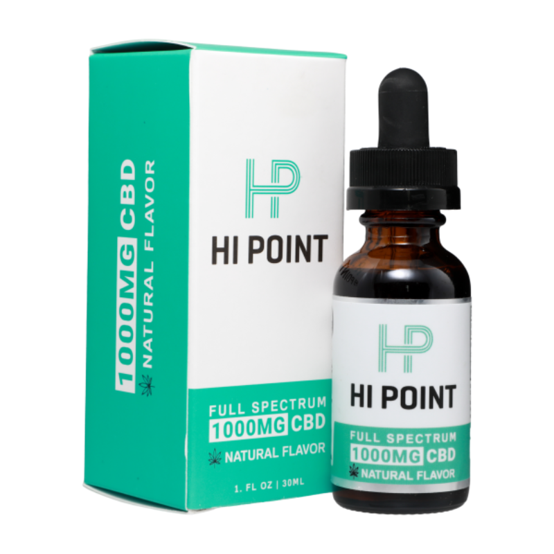 Hi Point CBD Full Spectrum Tincture 1000mg - Natural - 7449
