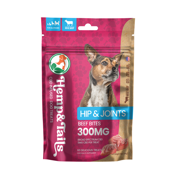 Hemp & Tails CBD Hip & Joint Dog Treats Bag - 7481