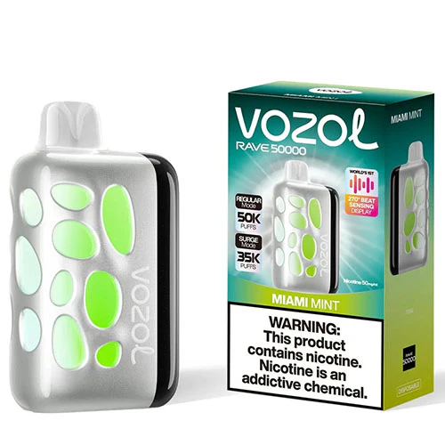 Vozol Rave 50k - Miami Mint - 7498