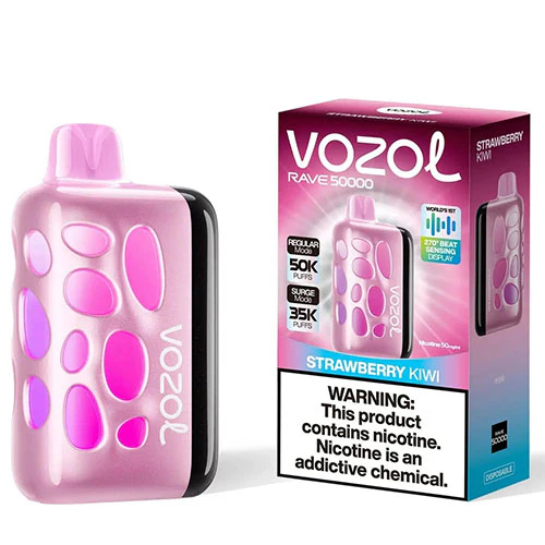 Vozol Rave 50k - Strawberry Kiwi - 7500