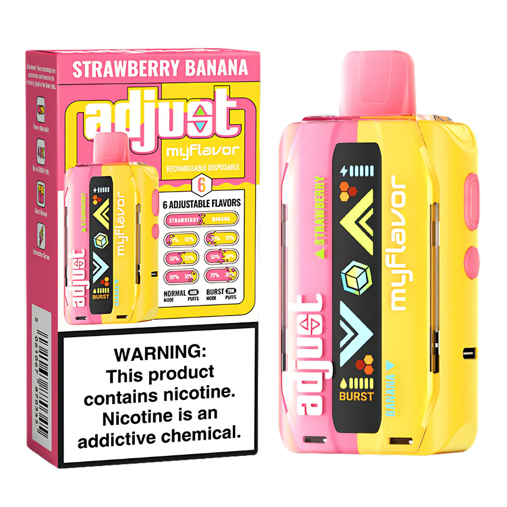 Adjust My Rusher 40k 5% - Strawberry Banana - 7512