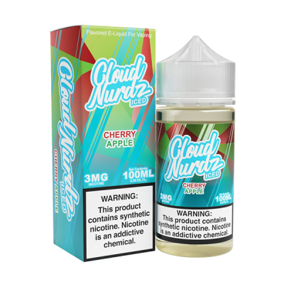 Cloud Nurdz Cherry Apple Iced 3mg - 7534