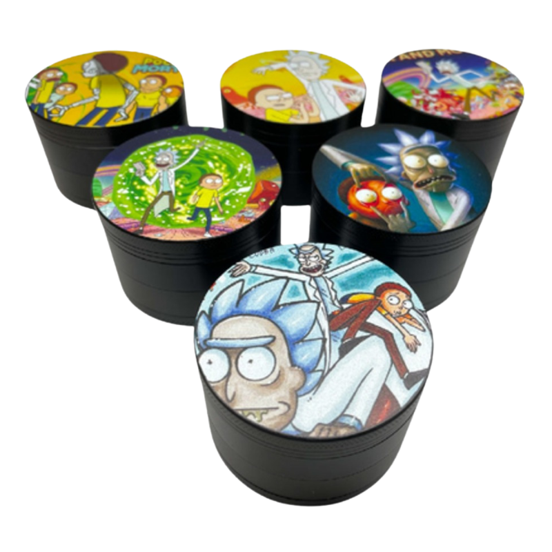 Grinder 4pc 55mm R&M Assortted - 7636