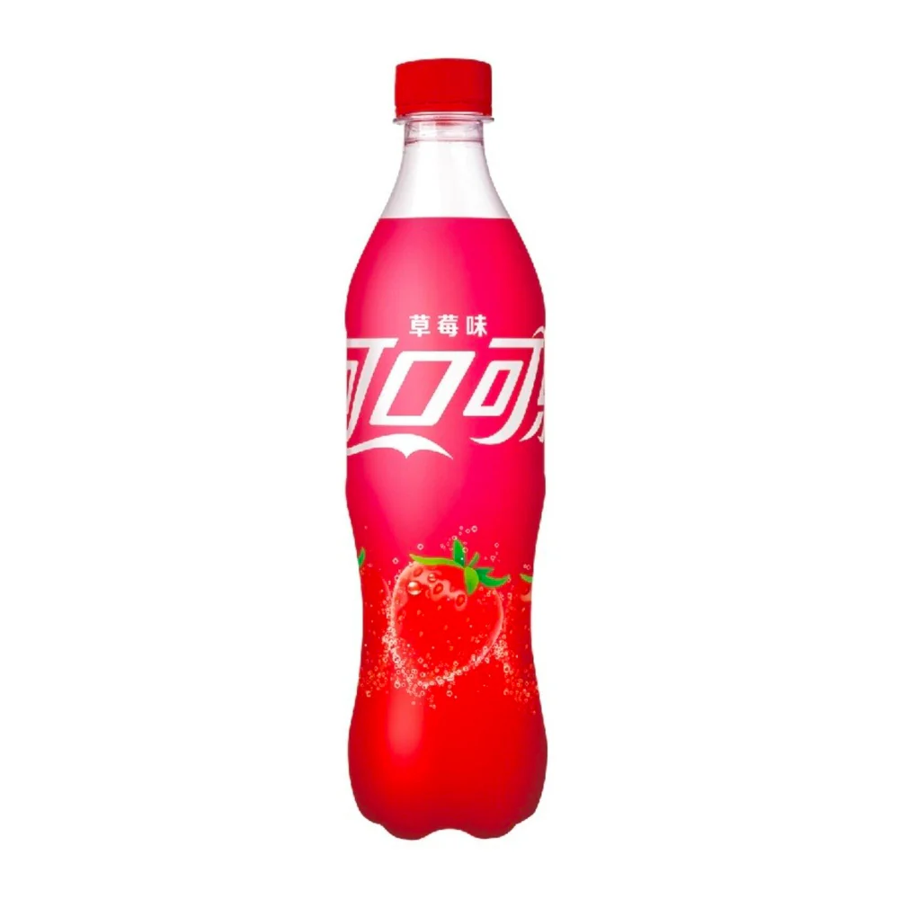 Coca Cola Bottle - Strawberry - 7628