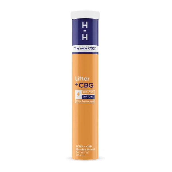 HHEMP.CO CBD/CBG Premium Hemp Flower Pre-Roll 1g - Lifter - 7597