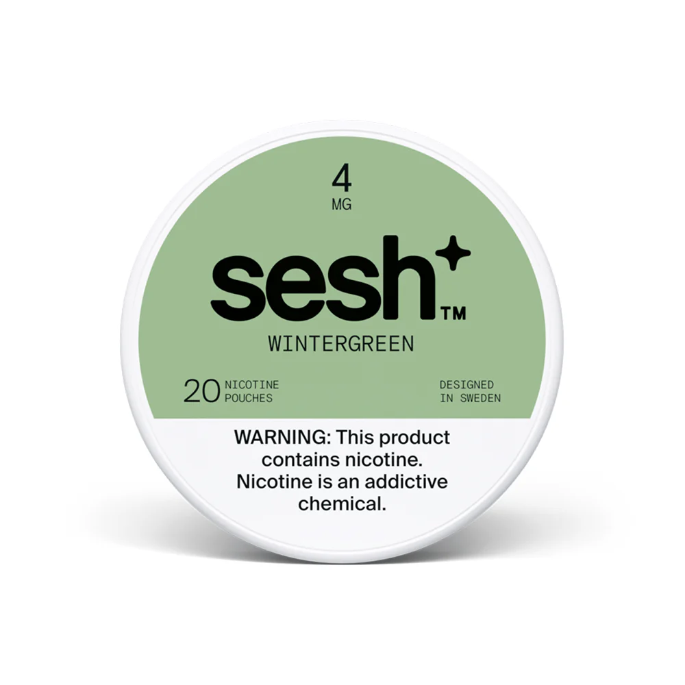 SESH POUCH 5CT 6MG - Wintergreen - 7706