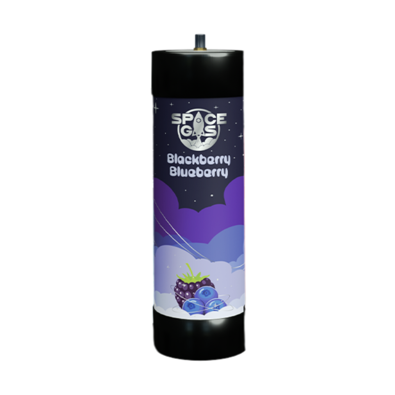 Space Gas Cream Charger 1L 6CT -Black Berry Blueberry - 7656