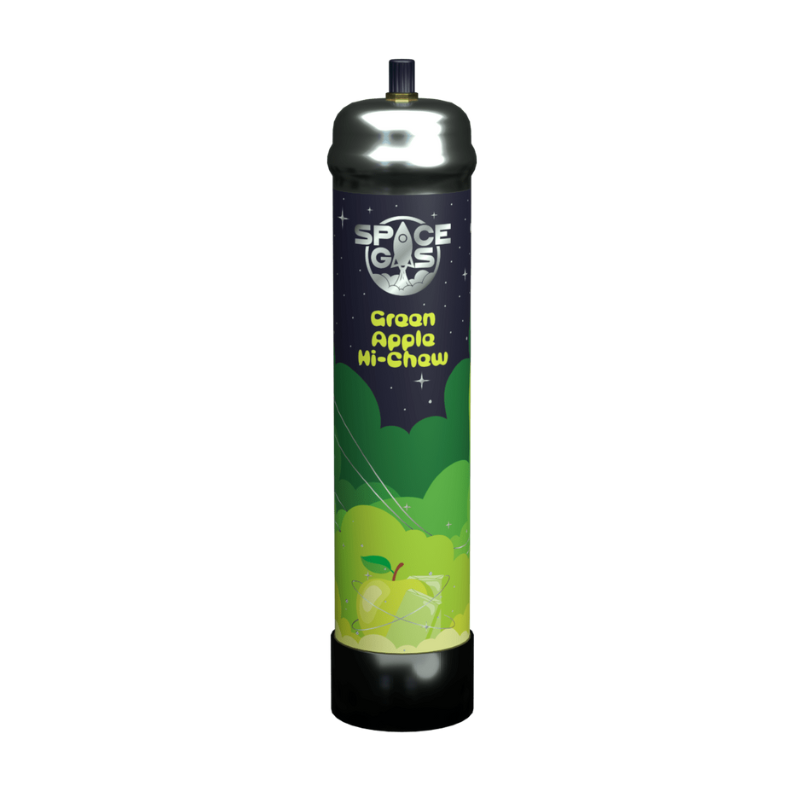 Space Gas Cream Charger 1L 6CT -Green Apple Hi-chew - 7657