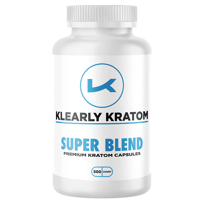 Klearly Kratom Super Blend Cap 500CT - 7719