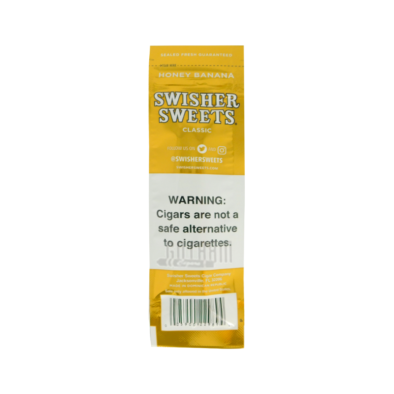 Swisher Sweets Cigarillos 30/2 Honey Banana - 7804