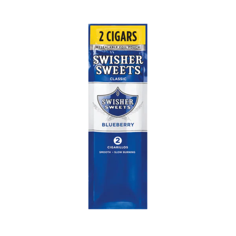 Swisher Sweets Cigarillos 30/2 Blueberry - 7806