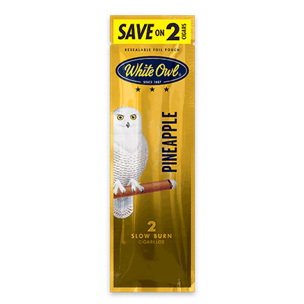 White Owl Cigarillos 30/2 Pineapple - 7810