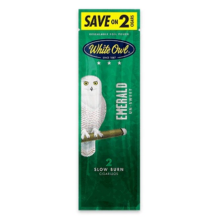 White Owl Cigarillos 30/2 Emerald - 7816